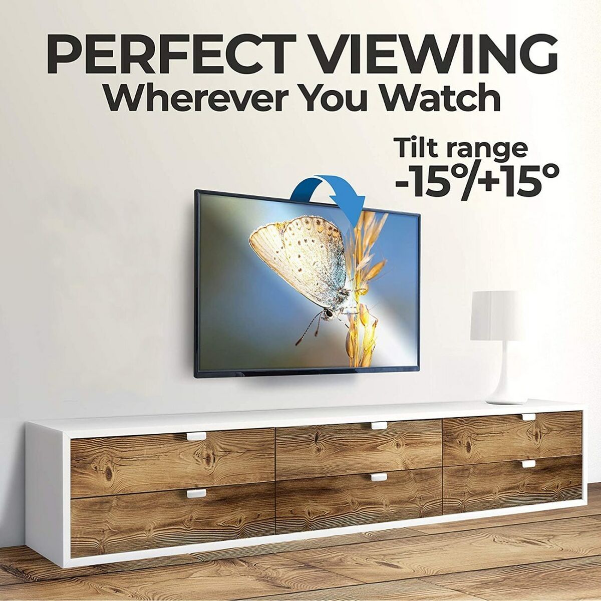 TV-holder Techly ICA-LCD 201WH 13" 30" 23 kg